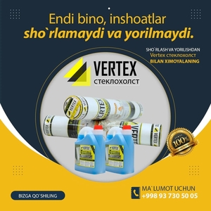 Стеклохолст малярный грунтовкаси билан. Девор шурлаши ёрилишига карши