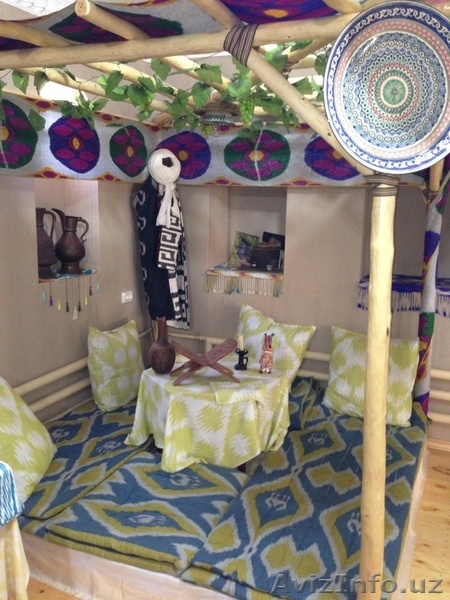 Adras House, Ikat, margilan silk, tie dye, adras, b&b homestay in margilan, - Изображение #8, Объявление #1002764