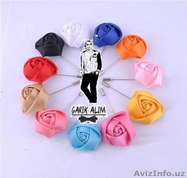 Галстук-бабочка, галстук, бутоньерка, букеты -брошь  - Изображение #4, Объявление #1335745